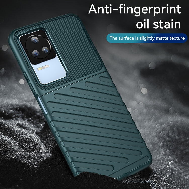 For Xiaomi Redmi K50 Thunderbolt Shockproof TPU Protective Soft Case(Green)