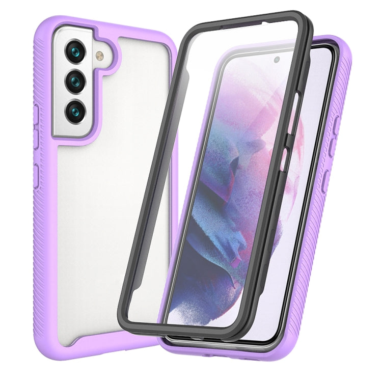 For Samsung Galaxy S22 5G Starry Sky Full Body Hybrid Shockproof Phone Case
