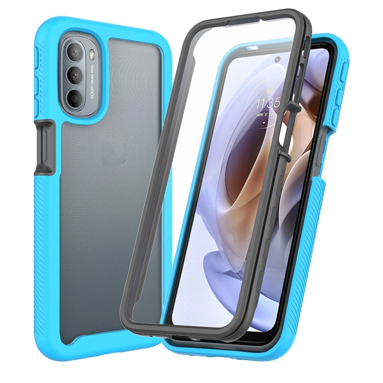 For Motorola Moto G51 5G Starry Sky Full Body Hybrid Shockproof Phone Case