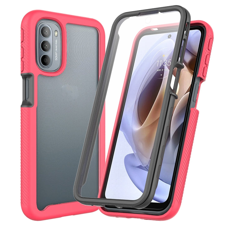 For Motorola Moto G51 5G Starry Sky Full Body Hybrid Shockproof Phone Case