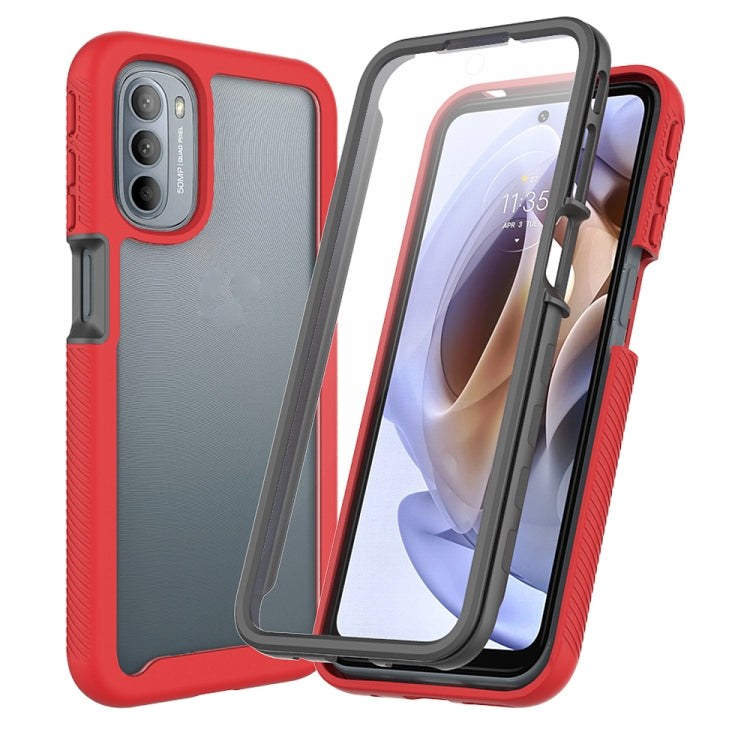 For Motorola Moto G51 5G Starry Sky Full Body Hybrid Shockproof Phone Case