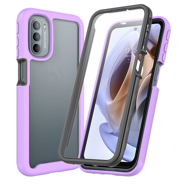 For Motorola Moto G51 5G Starry Sky Full Body Hybrid Shockproof Phone Case