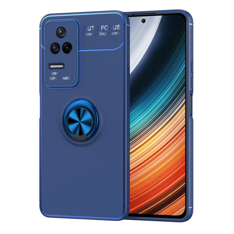 For Xiaomi Redmi K40S Metal Ring Holder TPU Phone Case