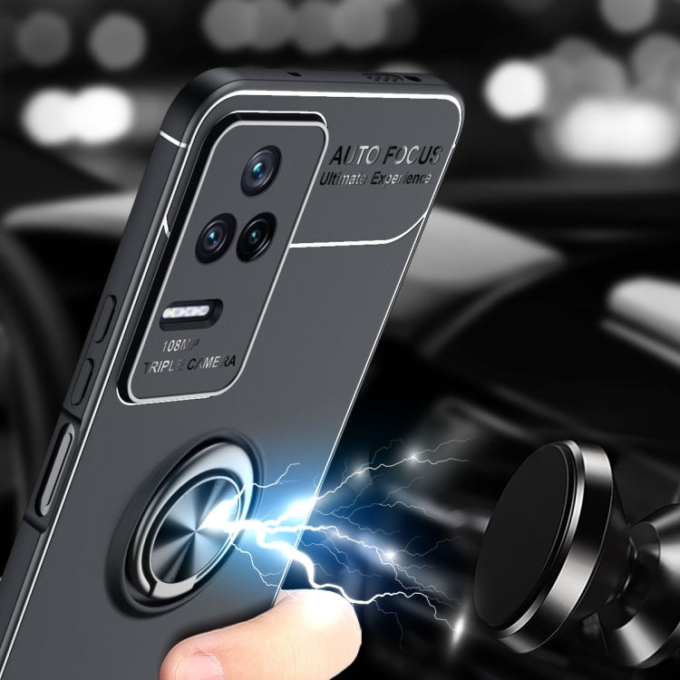 For Xiaomi Redmi K40S Metal Ring Holder TPU Phone Case