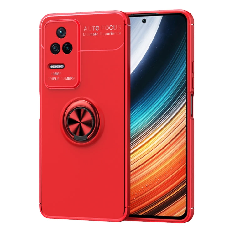For Xiaomi Redmi K50 / K50 Pro Metal Ring Holder TPU Phone Case
