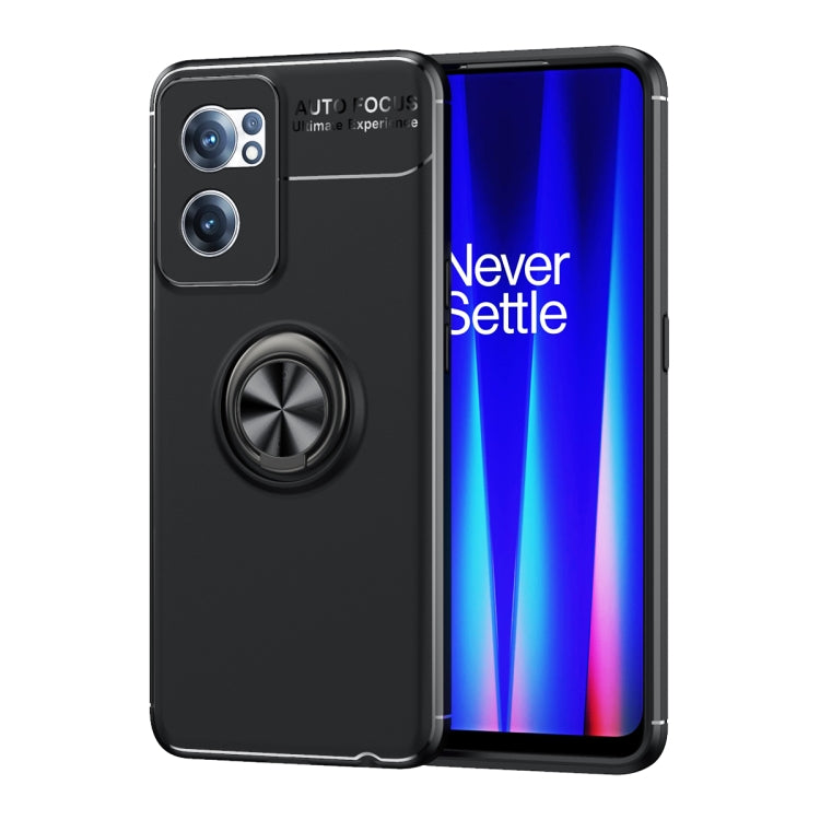 For OnePlus Nord CE 2 5G Metal Ring Holder TPU Phone Case