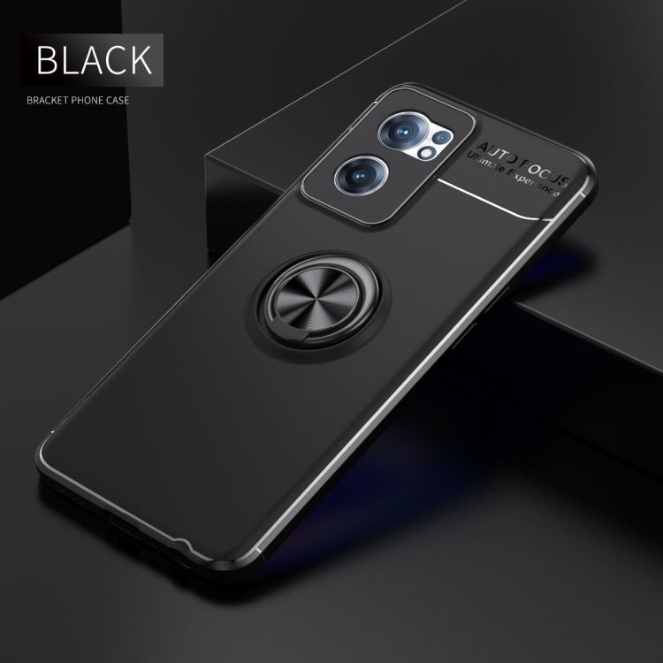 For OnePlus Nord CE 2 5G Metal Ring Holder TPU Phone Case