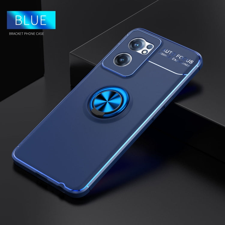 For OnePlus Nord CE 2 5G Metal Ring Holder TPU Phone Case