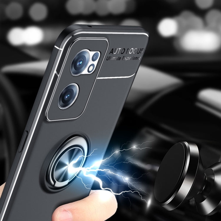For OnePlus Nord CE 2 5G Metal Ring Holder TPU Phone Case