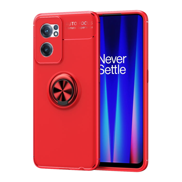 For OnePlus Nord CE 2 5G Metal Ring Holder TPU Phone Case