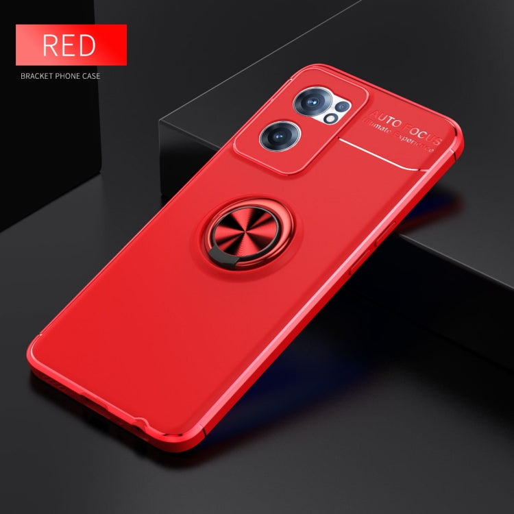 For OnePlus Nord CE 2 5G Metal Ring Holder TPU Phone Case