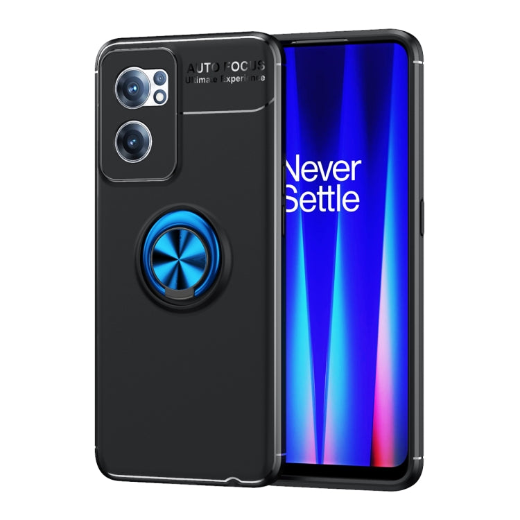 For OnePlus Nord CE 2 5G Metal Ring Holder TPU Phone Case
