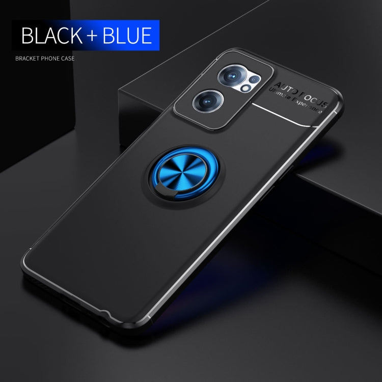 For OnePlus Nord CE 2 5G Metal Ring Holder TPU Phone Case