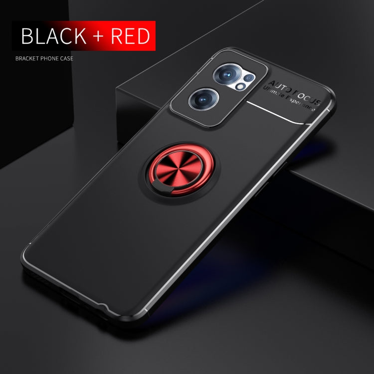 For OnePlus Nord CE 2 5G Metal Ring Holder TPU Phone Case