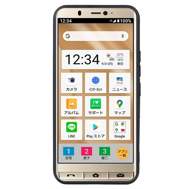 For Sharp Simple Sumaho 5 / A001SH TPU Phone Case