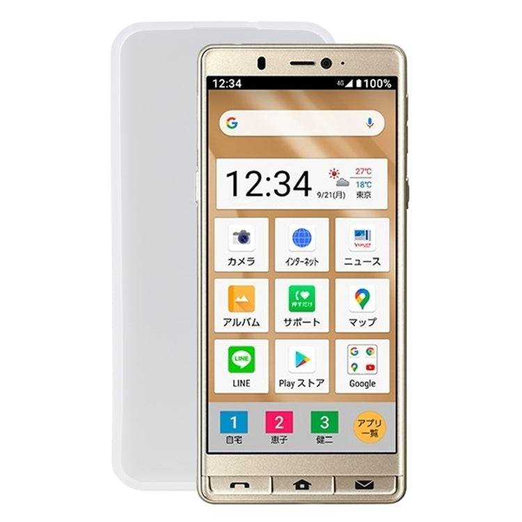 For Sharp Simple Sumaho 5 / A001SH TPU Phone Case