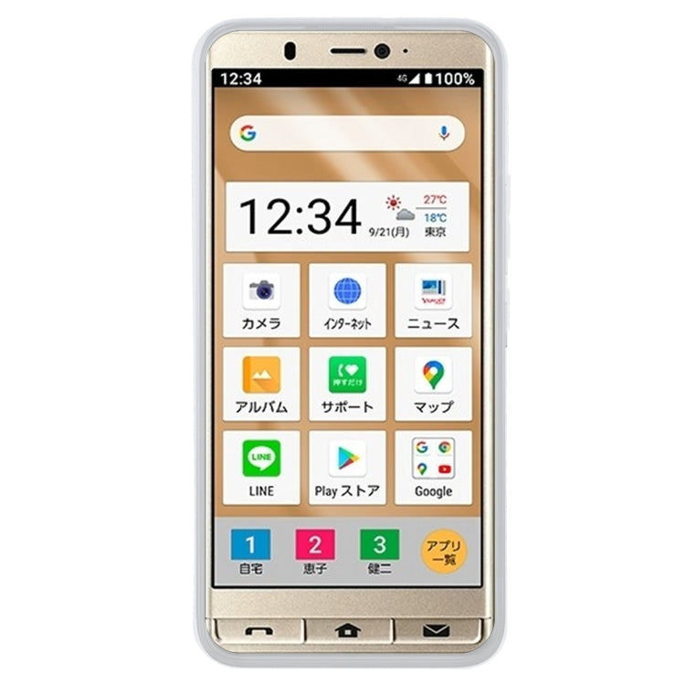 For Sharp Simple Sumaho 5 / A001SH TPU Phone Case