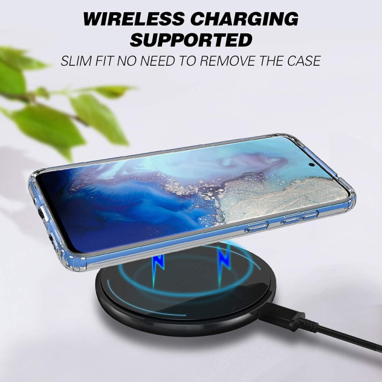 For Galaxy S20 Shockproof Acrylic Full Coverage Transparent Protective Case(Transparent)