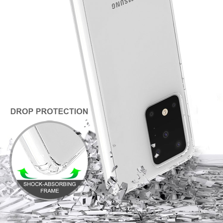For Galaxy S20 Ultra Shockproof Acrylic Full Coverage Transparent Protective Case(Transparent)