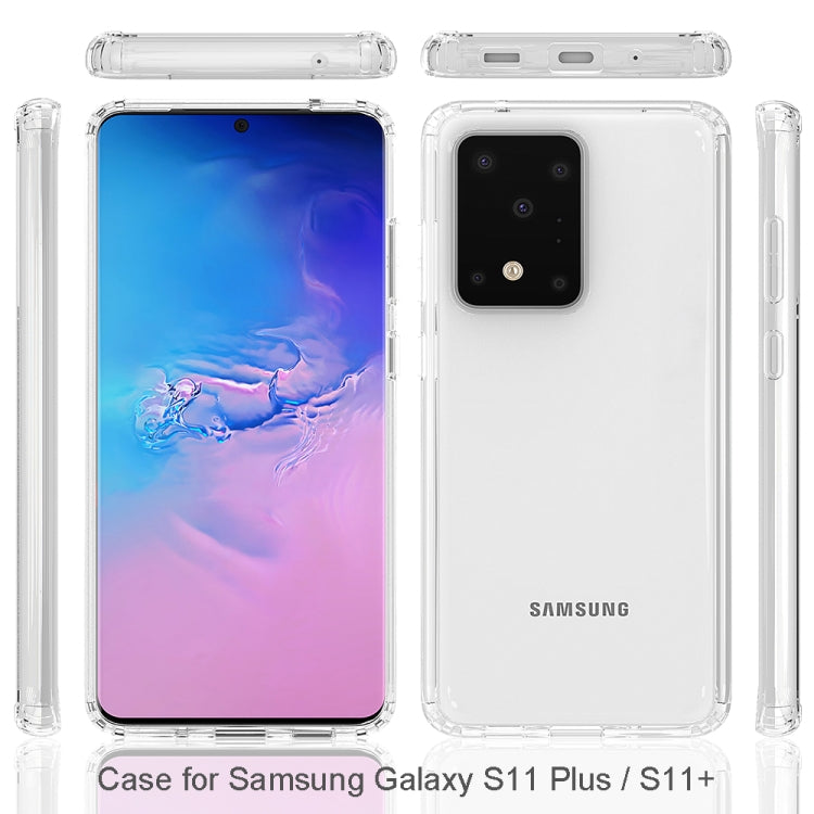 For Galaxy S20 Ultra Shockproof Acrylic Full Coverage Transparent Protective Case(Transparent)