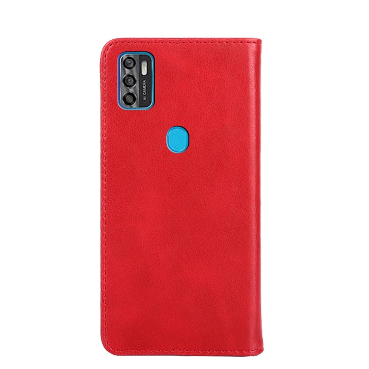 For ZTE Blade A7s 2020 Non-Magnetic Retro Texture Leather Phone Case