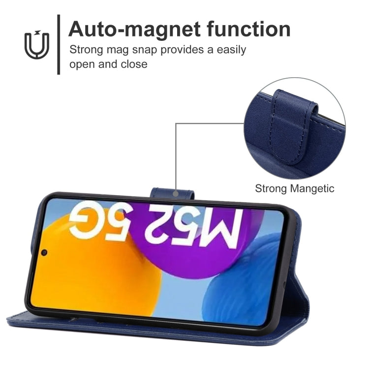 Leather Phone Case For Samsung Galaxy M53 5G