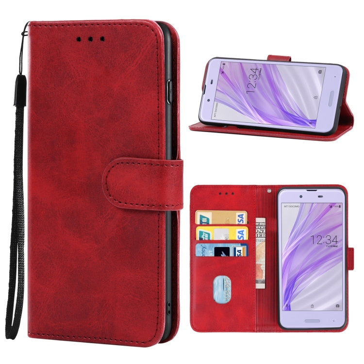Leather Phone Case For Sharp Aquos Sense SH-01K