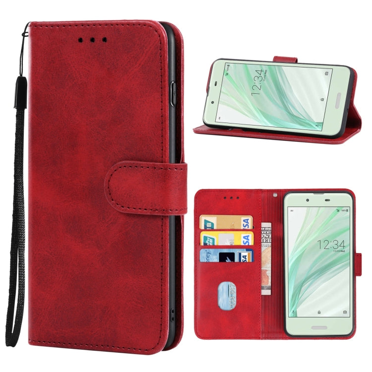 Leather Phone Case For Sharp Aquos Sense SHV40