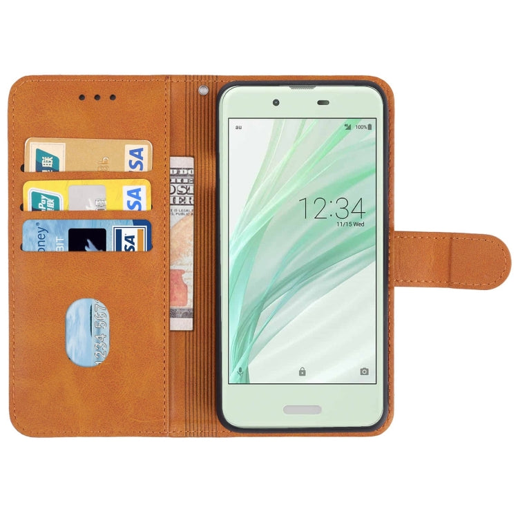 Leather Phone Case For Sharp Aquos Sense SHV40