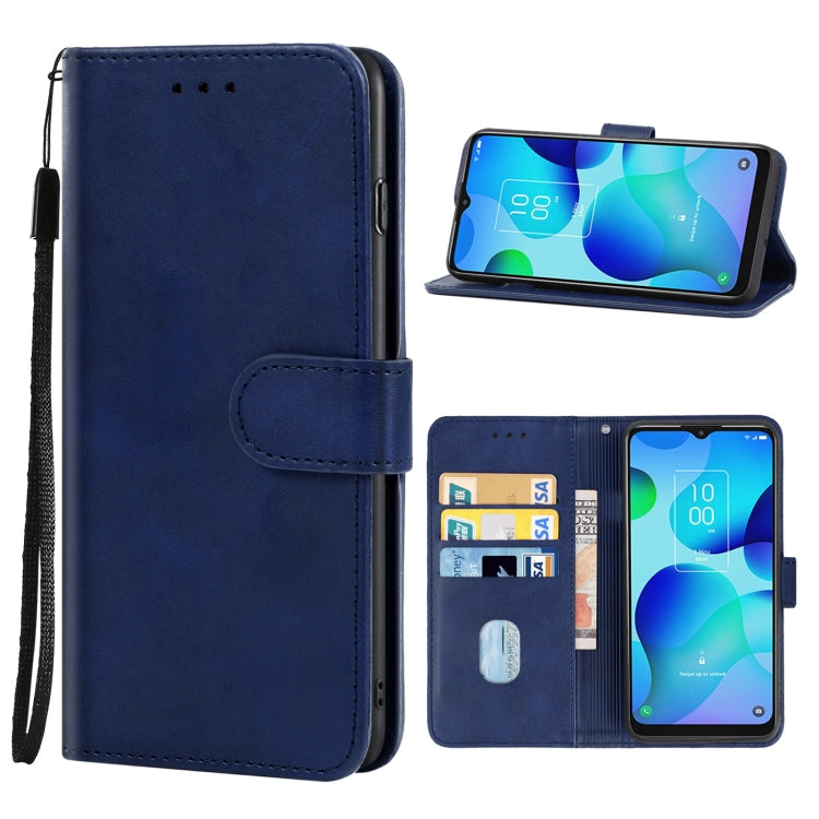 Leather Phone Case For TCL 20 AX 5G