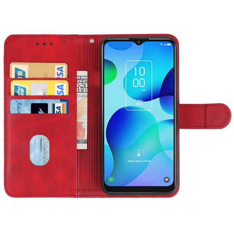 Leather Phone Case For TCL 20 AX 5G