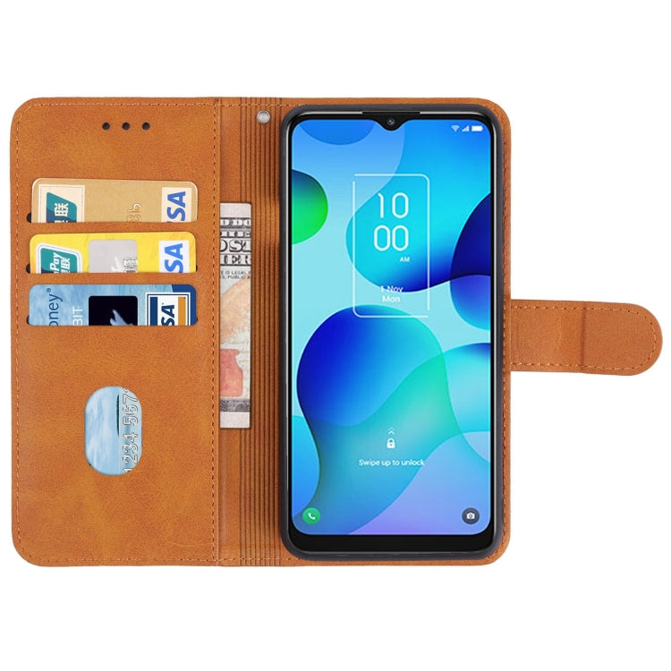 Leather Phone Case For TCL 20 AX 5G