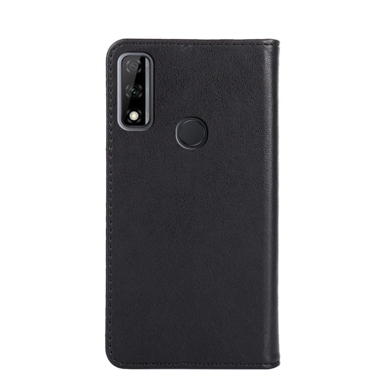 For Huawei Y8s Non-Magnetic Retro Texture Leather Phone Case