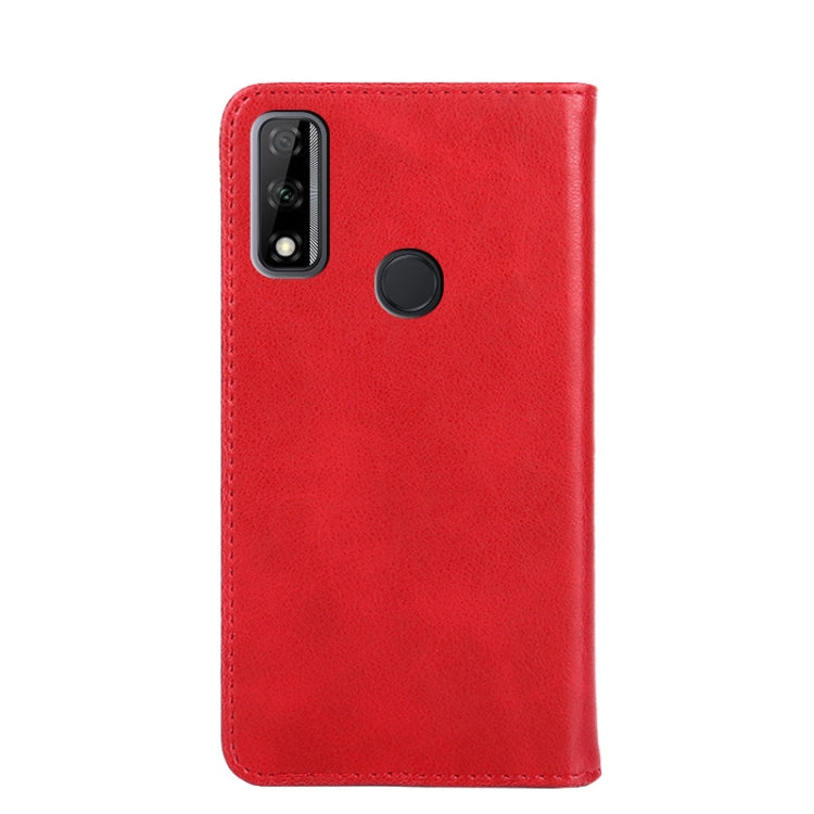 For Huawei Y8s Non-Magnetic Retro Texture Leather Phone Case