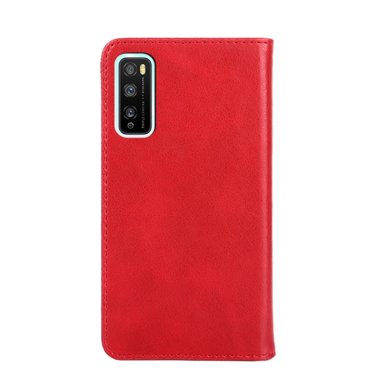 For Huawei Enjoy Z 5G / 20 Pro Non-Magnetic Retro Texture Leather Phone Case