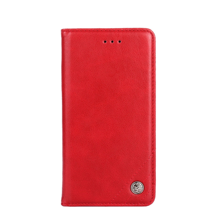 For Samsung Galaxy A22 5G Non-Magnetic Retro Texture Leather Phone Case