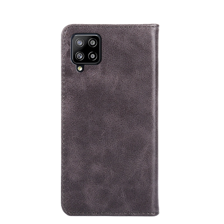 For Samsung Galaxy A42 5G Non-Magnetic Retro Texture Leather Phone Case