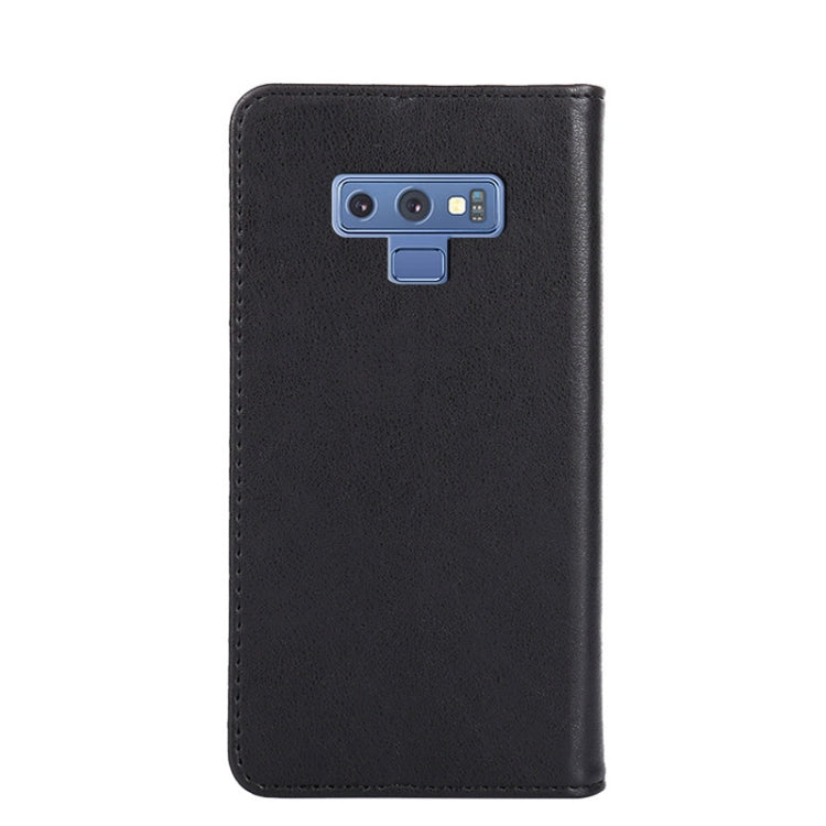 For Samsung Galaxy Note9 Non-Magnetic Retro Texture Leather Phone Case
