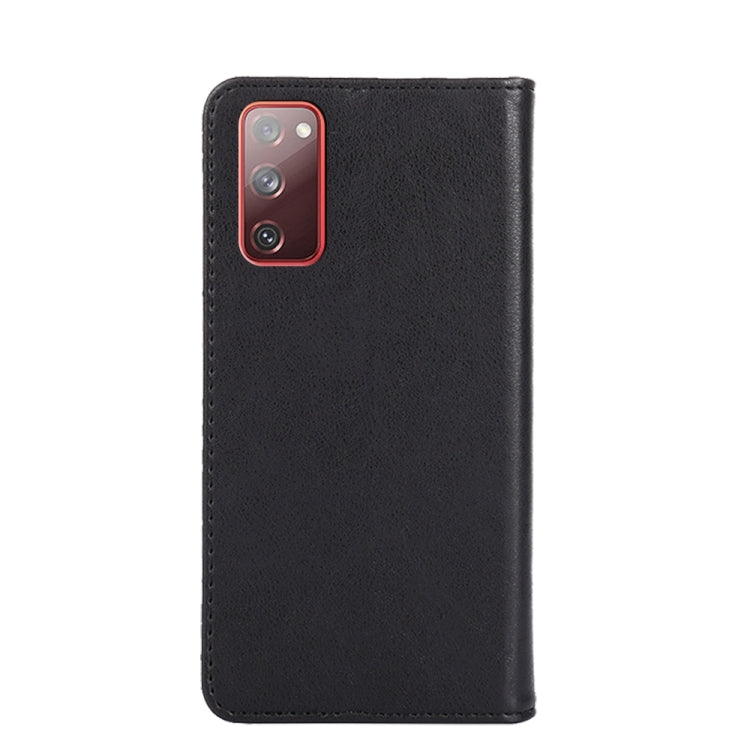 For Samsung Galaxy S20 FE Non-Magnetic Retro Texture Leather Phone Case