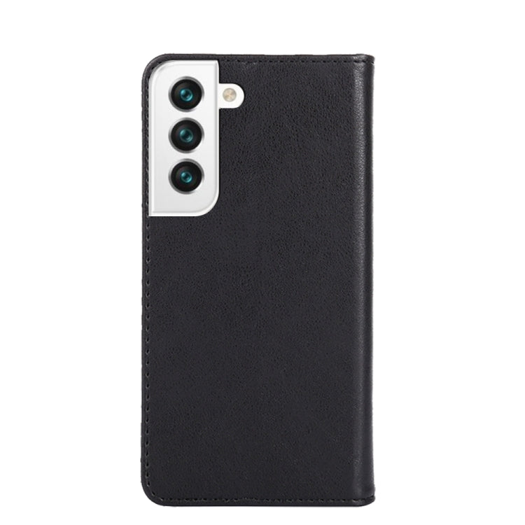 For Samsung Galaxy S21+ 5G Non-Magnetic Retro Texture Leather Phone Case