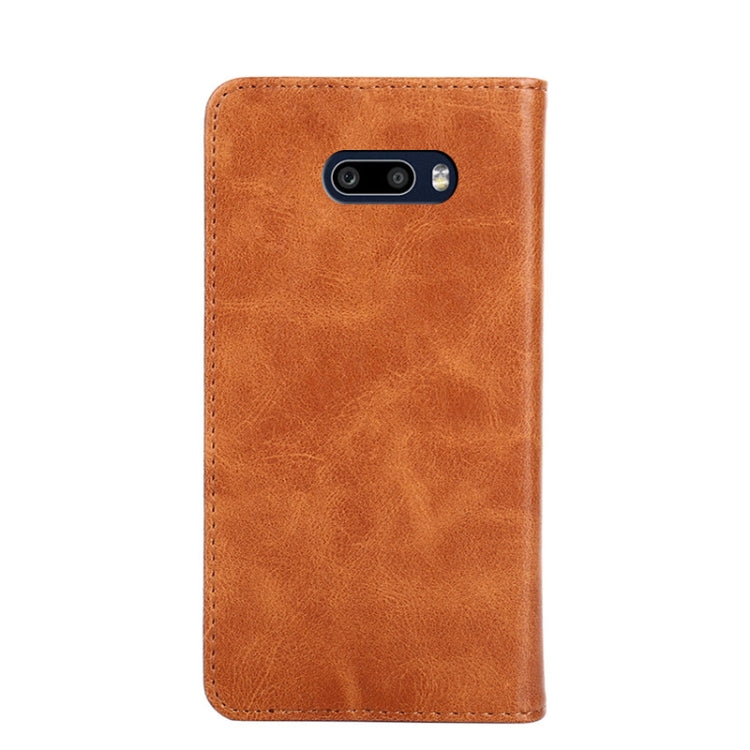 For LG G8X ThinQ / V50S ThinQ 5G Non-Magnetic Retro Texture Horizontal Flip Leather Phone Case