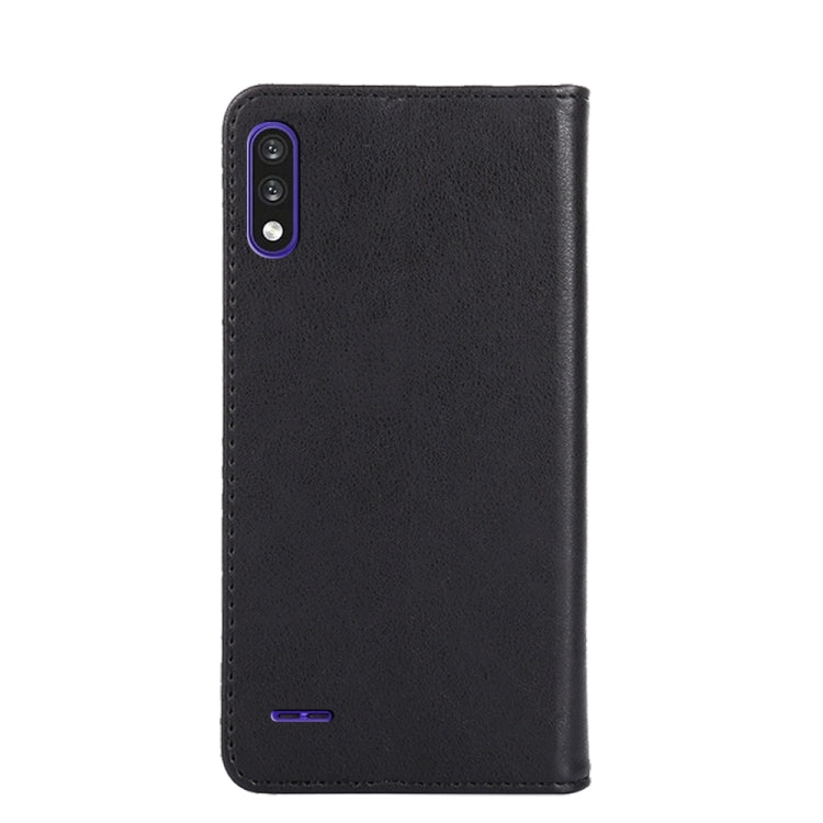 For LG K22 Non-Magnetic Retro Texture Horizontal Flip Leather Phone Case