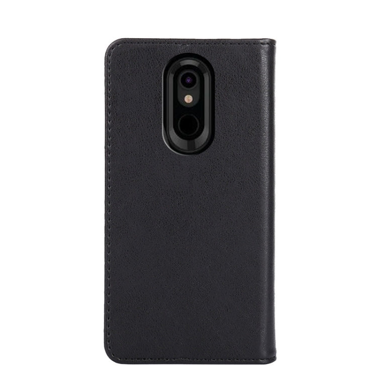 For LG Stylo 5 Non-Magnetic Retro Texture Horizontal Flip Leather Phone Case
