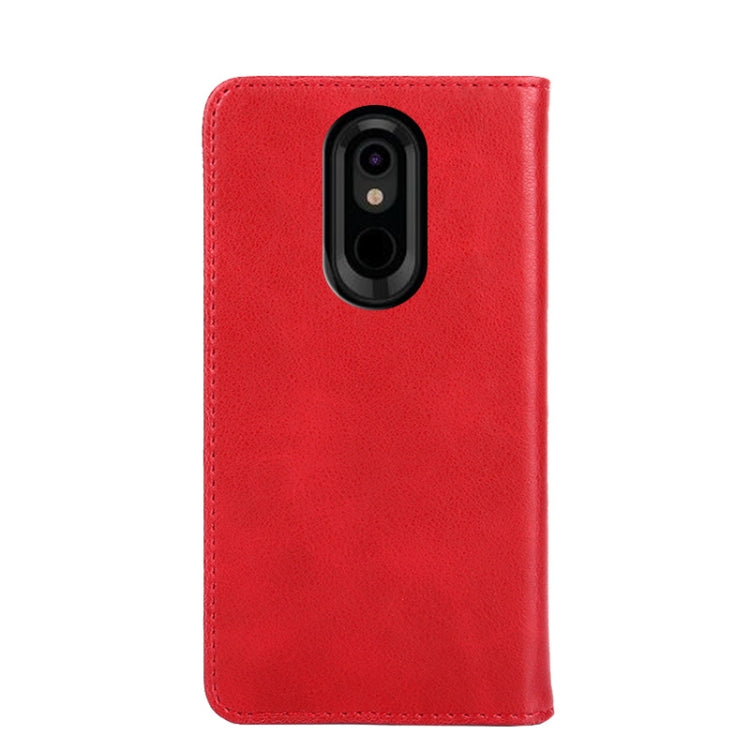 For LG Stylo 5 Non-Magnetic Retro Texture Horizontal Flip Leather Phone Case