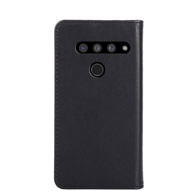 For LG V50 ThinQ 5G Non-Magnetic Retro Texture Horizontal Flip Leather Phone Case