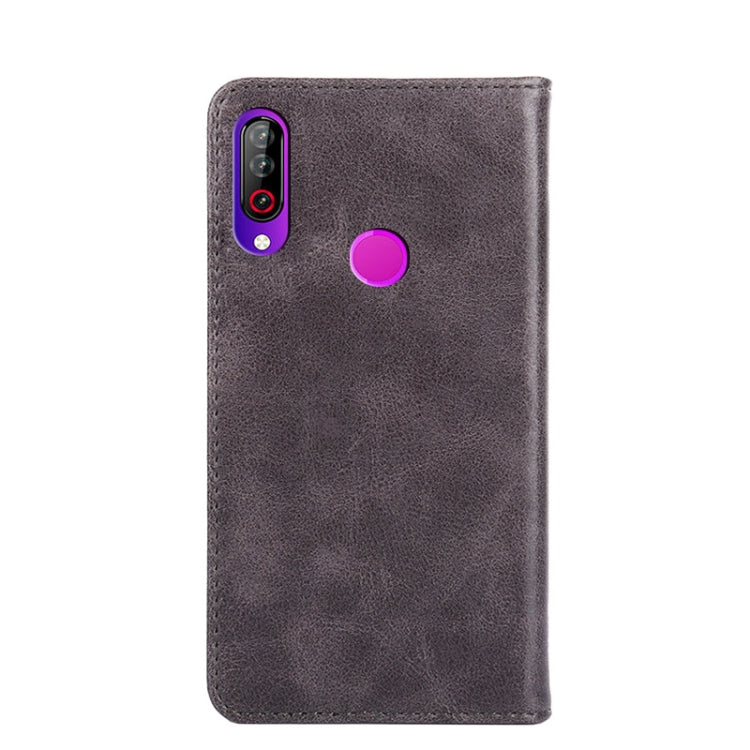 For LG W30 Non-Magnetic Retro Texture Horizontal Flip Leather Phone Case