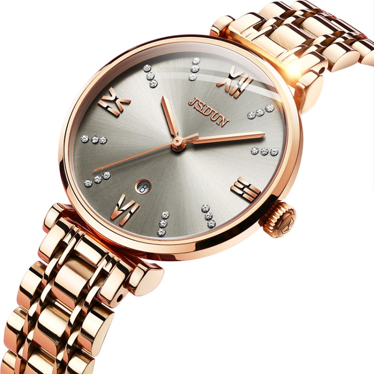 JIN SHI DUN 6533 Women Fashion Waterproof Ultra-thin Quartz Watch
