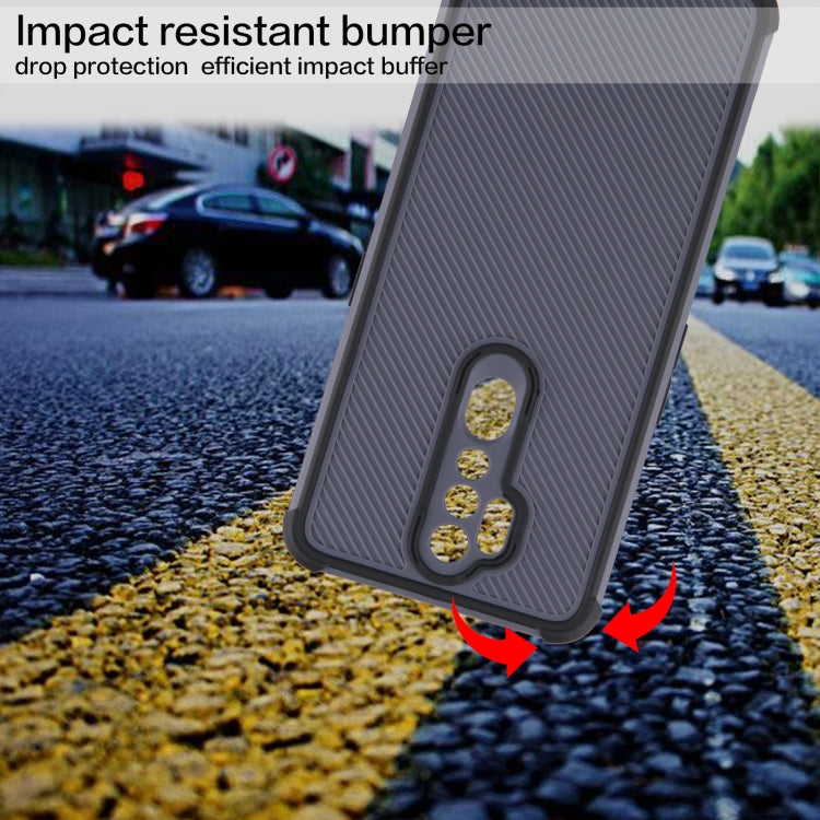 For OPPO A9 2020/A11/A5 2020/A11X Eagle Eye Armor Dual-color TPU + PC Phone Case