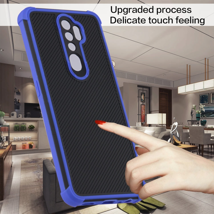 For OPPO A9 2020/A11/A5 2020/A11X Eagle Eye Armor Dual-color TPU + PC Phone Case