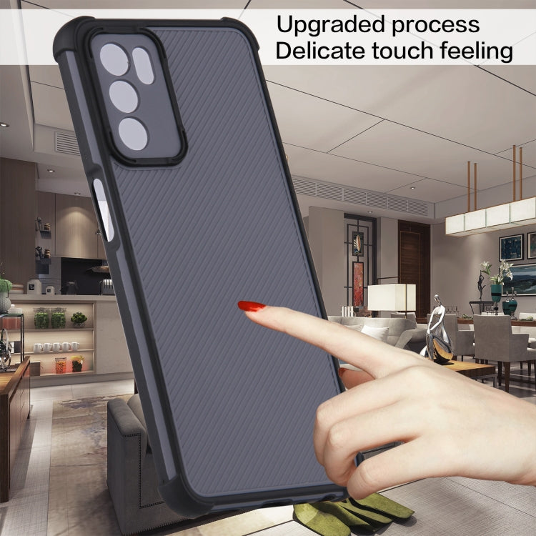 For OPPO A16/A16s/A53s 5G/A55 5G Eagle Eye Armor Dual-color TPU + PC Phone Case